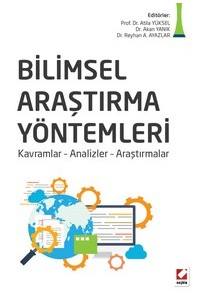 Bilimsel Araştırma Yöntemleri  Kavramlar – Analizler – Araştırmalar