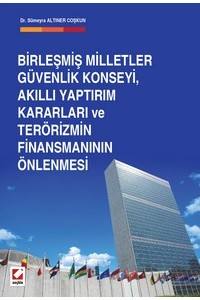 Birleşmiş Milletler Güvenlik Konseyi, Akıllı Yaptırım Kararları Ve Terörizmin Finansmanının Önlenmesi