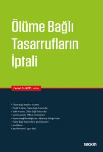 Ölüme Bağlı Tasarrufların İptali