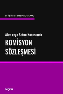 Alım Veya Satım Konusunda Komisyon Sözleşmesi