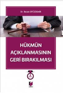 Hükmün Açıklanmasının Geri Bırakılması