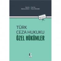 Türk Ceza Hukuku Özel Hükümler