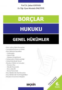 Borçlar Hukuku Genel Hükümler