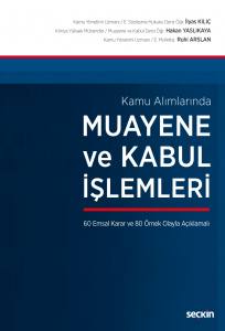 Kamu Alımlarında Muayene Ve Kabul İşlemleri