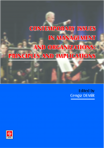 Contemporary Issues In Management And Organizations: Principles And Implications