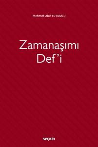 Zamanaşımı Def'i