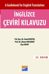 A Guidebook For English Translation İngilizce Çeviri Kılavuzu - Cevap Anahtarı