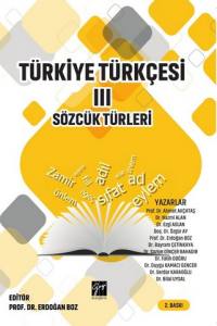 Türkiye Türkçesi Iıı Sözcük Türleri