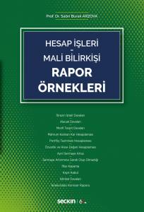 Hesap İşleri – Mali Bilirkişi Rapor Örnekleri