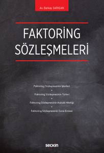 Faktoring Sözleşmeleri