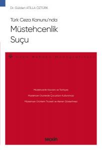 Türk Ceza Kanunu'nda Müstehcenlik Suçu – Ceza Hukuku Monografileri –