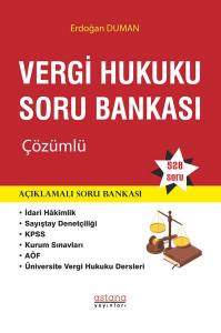 Çözümlü Vergi Hukuku Soru Bankası