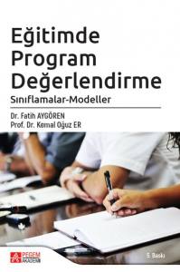Eğitimde Program Değerlendirme
Sınıflamalar-Modeller
