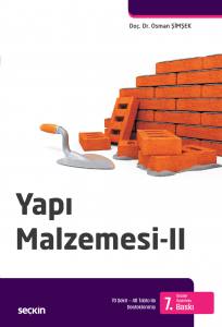 Yapı Malzemesi – 2 70 Şekil – 40 Tablo İle Desteklenmiş