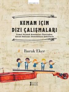 Keman İçin Dizi Çalışmaları (Renkli-Resimli)