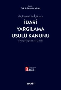 İdari Yargılama Usulü Kanunu (Vergi Yargılaması Dahil)