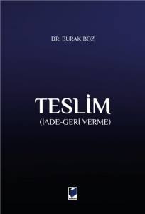 Teslim (İade-Geri Verme)