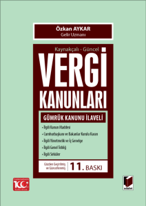 Kaynakçalı - Güncel Vergi Kanunları