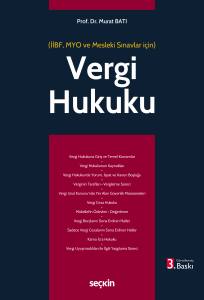 Vergi Hukuku (MYO) (İİBF, MYO ve Mesleki Sınavlar için)