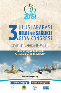 3. ULUSLARARASI HELAL VE SAĞLIKLI GIDA KONGRESİ