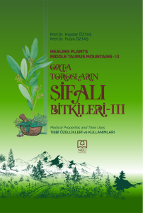 ORTA TOROSLARIN ŞİFALI BİTKİLERİ - III