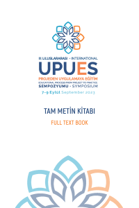 3.ULUSLARARASI PROJEDEN UYGULAMAYA EĞİTİM SEMPOZYUMU TAM METİN KİTABI