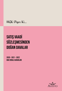 Satış Vaadi Sözleşmesinden Doğan Davalar