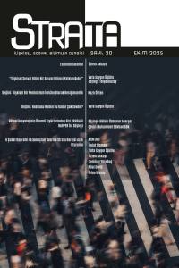 Strata İlişkisel Sosyal Bilimler Dergisi Sayı: 20