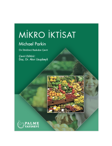 Mikro İktisat *Parkin*