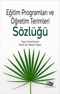 Eğitim Programları ve &Ouml;ğretim Terimleri S&ouml;zl&uuml;ğ&uuml;