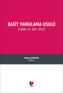 Basit Yargılama Usul&uuml; (CMK m. 251-252)