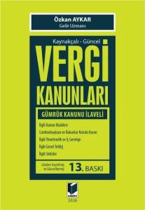 Kaynak&ccedil;alı - G&uuml;ncel Vergi Kanunları