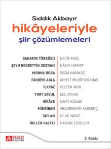 Hik&acirc;yeleriyle Şiir &Ccedil;&ouml;z&uuml;mlemeleri