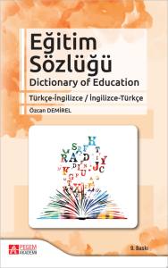 Eğitim S&ouml;zl&uuml;ğ&uuml;
